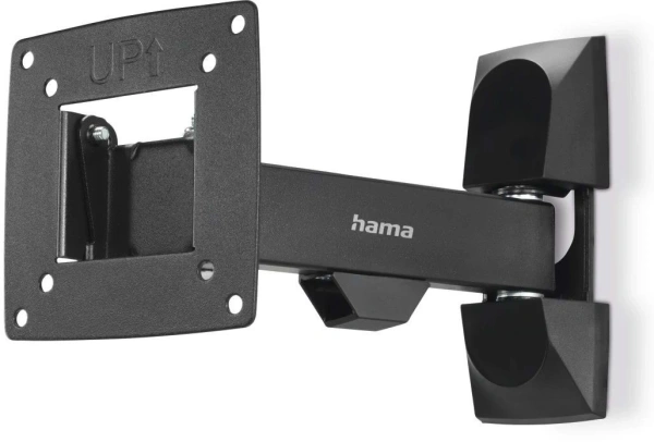 Кронштейн для телевизора Hama 00220820 черный 10"-26" макс.15кг настенный поворот и наклон