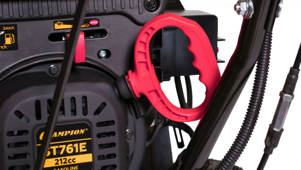 Снегоуборщик бензин. Champion ST761E 5.15кВт 7л.с.