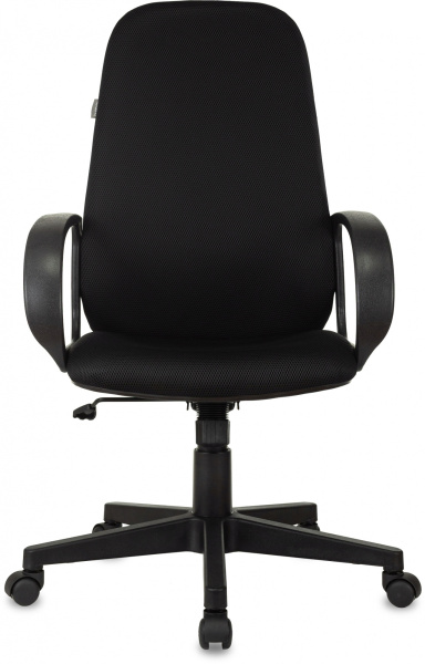 Кресло руководителя Бюрократ Ch-808AXSN черный TW-11 крестов. пластик