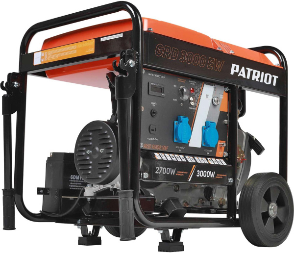 Генератор Patriot GRD 3000EW 3кВт