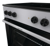 Плита Электрическая Gorenje GEC6A11SG серый стеклокерамика (без крышки)