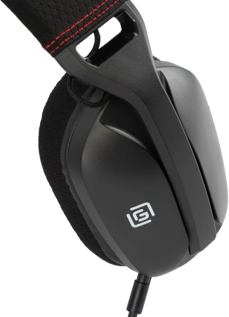 Наушники с микрофоном Оклик HS-L750G черный 1.5м накладные BT/Radio/3.5mm оголовье (2007557)