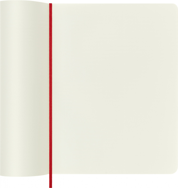 Блокнот Moleskine CLASSIC SOFT QP623F2 XLarge 190х250мм 192стр. нелинованный мягкая обложка красный