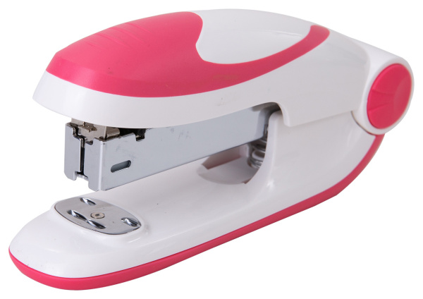 Степлер Deli E0319 Essential 24/6 26/6 (20листов) ассорти 100скоб коробка