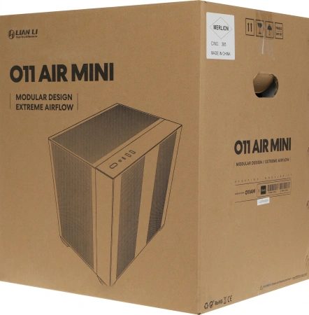 Корпус Lian-Li O11 AIR MINI черный без БП ATX 8x120mm 5x140mm 2xUSB3.0 audio