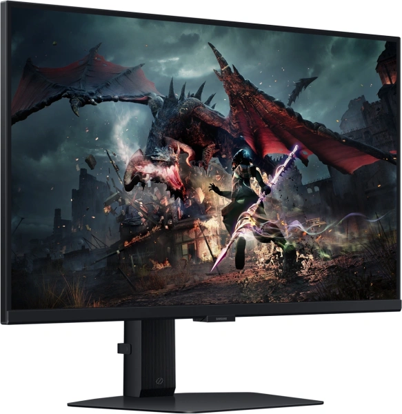 Монитор Samsung 27" Odyssey G5 S27DG500EIXCI черный IPS LED 16:9 HDMI полуматовая HAS Piv 1000:1 350cd 178гр/178гр 2560x1440 180Hz FreeSync DP QHD 6.4кг