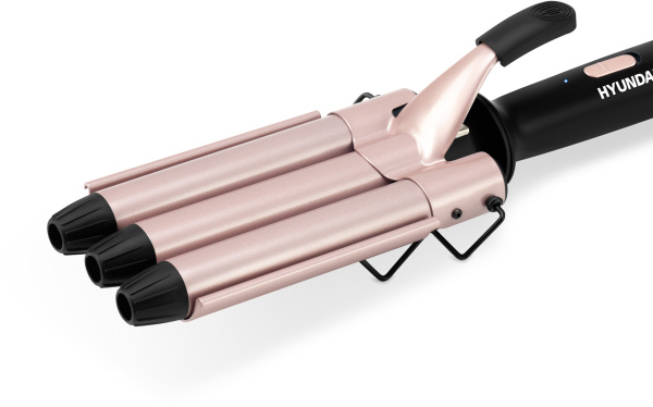 Щипцы Hyundai H-HS1477 130Вт макс.темп.:200С покрытие:керамико-турмалиновое черный