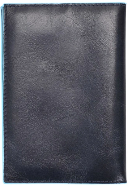 Обложка для паспорта Piquadro Blue Square PP5255B2/BLU2 синий натур.кожа