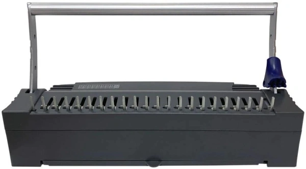 Переплетчик Office Kit B2108N A4/перф.8л.сшив/макс.200л./пластик.пруж. (6-22мм)