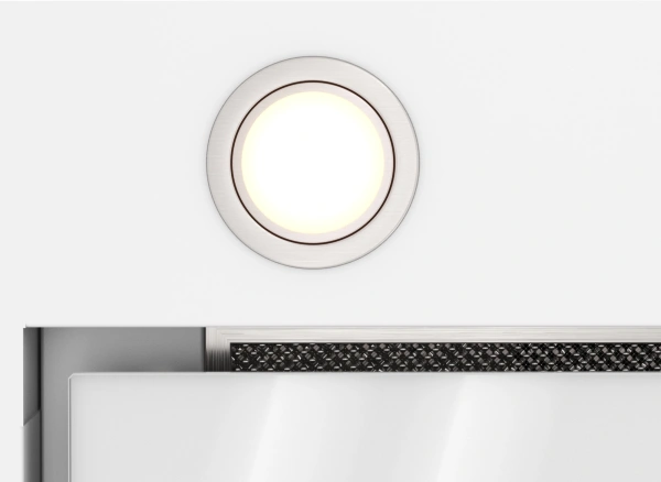 Вытяжка встраиваемая Elikor Cube 60П-1000 белый управление: кнопочное