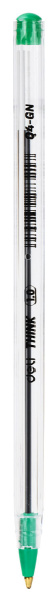Ручка шариков. Deli Think EQ4-GN d=1мм зел. черн.