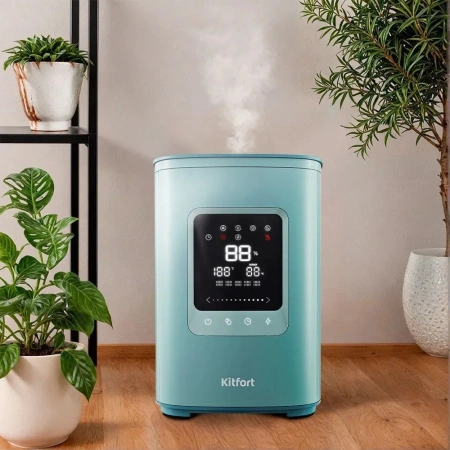 Увлажнитель воздуха Kitfort КТ-3821  110Вт (ультразвуковой) голубой