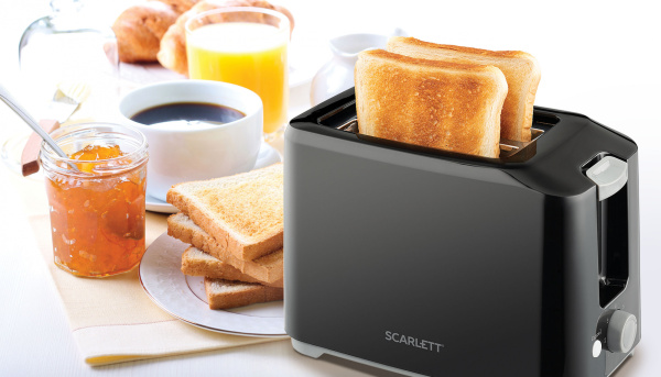 Тостер Scarlett SC-TM11020 700Вт черный