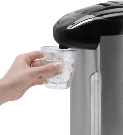 Термопот Vitek Midnight VT-1199 4.2л. 730Вт черный/серебристый