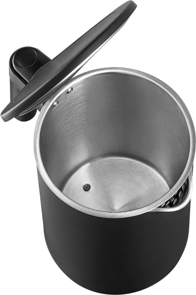 Чайник электрический Red Solution AM108D 1.7л. 2000Вт черный корпус: металл/пластик