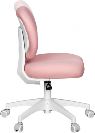 Кресло детское Cactus CS-CHR-3594PK розовый крестов. пластик белый