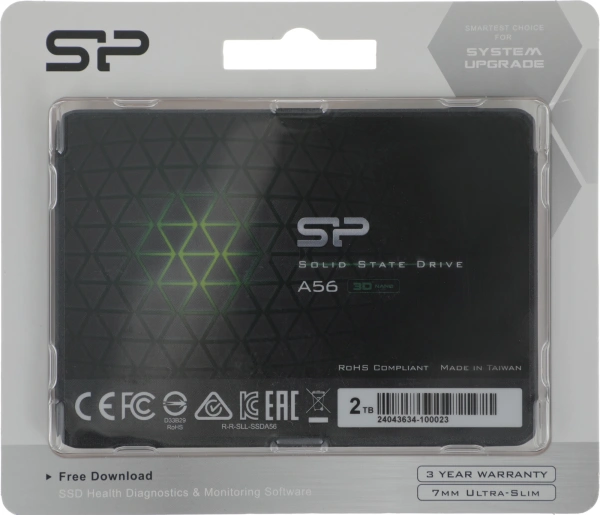 Накопитель SSD Silicon Power SATA-III 2TB SP002TBSS3A56A25 Ace A56 2.5"