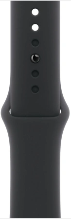 Смарт-часы Apple Watch Series 10 A2997 42мм OLED корп.черный Sport Band рем.черный разм.брасл.:150-200мм (MWWF3LW/A)