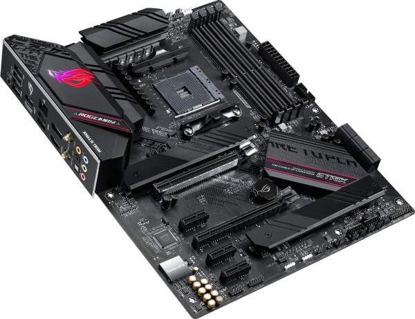 Материнская плата Asus ROG STRIX B550-F GAMING WIFI II Soc-AM4 AMD B550 4xDDR4 ATX AC`97 8ch(7.1) 2.5Gg RAID+HDMI+DP