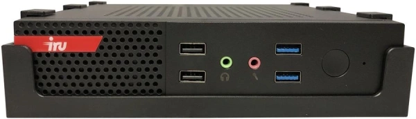ПК IRU Опал 312 slim PG G6400 (4) 8Gb SSD256Gb UHDG 610 Free DOS GbitEth 90W черный (1988453)