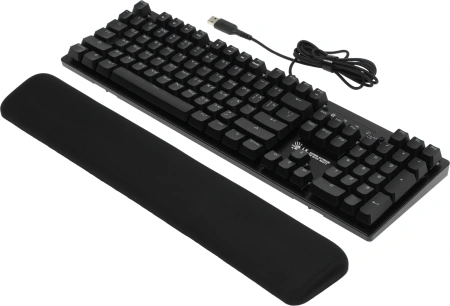 Клавиатура A4Tech Bloody B825R механическая черный USB for gamer LED (B825R (RED SWITCHES))
