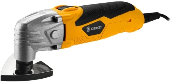 Многофункциональный инструмент Deko DKOT500 + набор предметов 10 500Вт желтый/черный (085-1135)