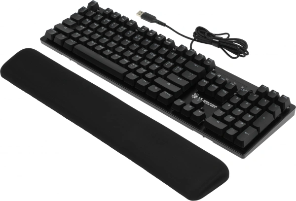 Клавиатура A4Tech Bloody B825R механическая черный USB for gamer LED (B825R (RED SWITCHES))