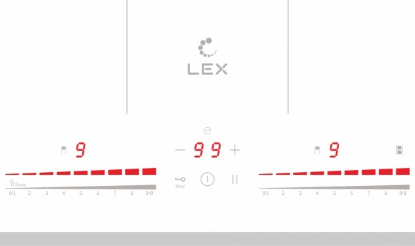 Индукционная варочная поверхность Lex EVI 641C WH белый