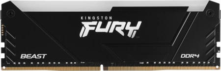 Память DDR4 8GB 2666MHz Kingston KF426C16BB2A/8 Fury Beast RGB RTL Gaming PC4-21300 CL16 DIMM 288-pi