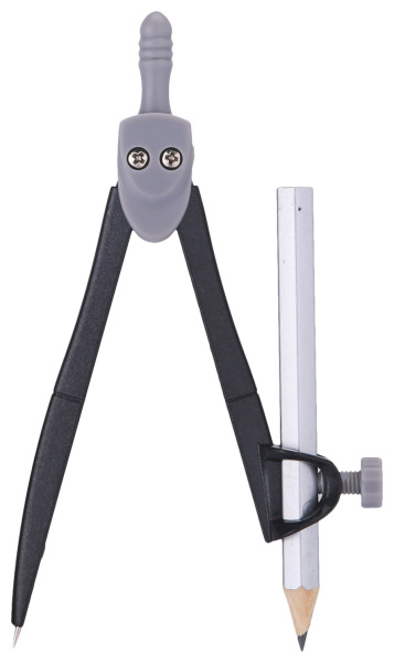 Циркуль Deli EG20804 металл в компл.:карандаш