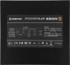 Блок питания Chieftec ATX 650W PowerUp GPX-650FC 80+ gold 24+2x(4+4) pin APFC 120mm fan 9xSATA Cab Manag RTL