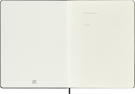 Блокнот Moleskine PROFESSIONAL PROPFNTB4HBK XLarge 190х250мм 192стр. твердая обложка черный