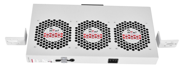 Модуль вентиляторный Rem (R-FAN-3K-1U) 3 вент. серый (упак.:1шт)