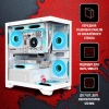 Корпус Bloody BD-CC103 белый без БП mATX 7x120mm 1xUSB2.0 1xUSB3.0 audio bott PSU