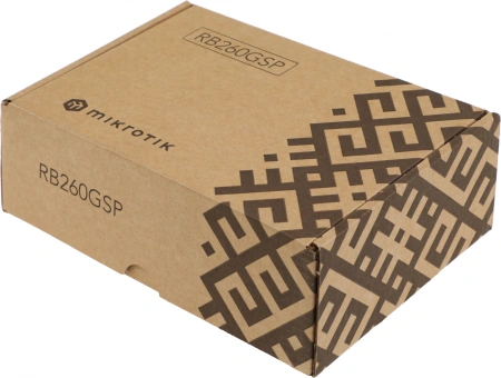 Коммутатор MikroTik RB260GSP CSS106-1G-4P-1S 5G 1SFP 5PoE управляемый