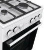 Плита Газовая Gorenje GG5A11WF белый (без крышки) реш.чугун