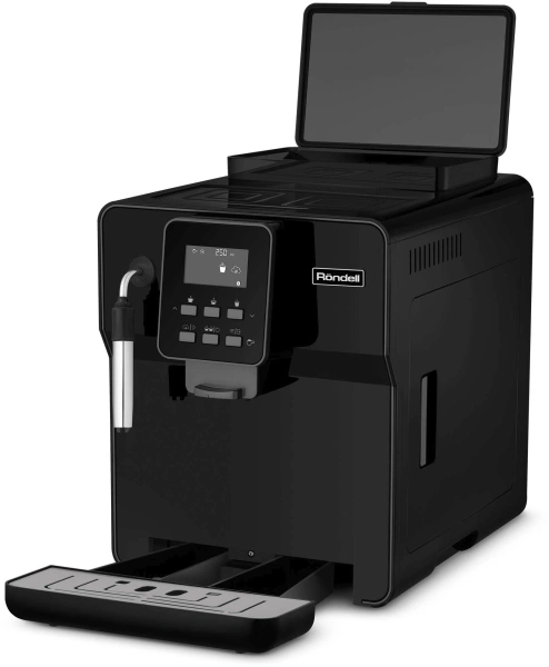 Кофемашина Rondell RDE-1109 1350Вт черный/серебристый