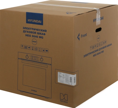 Духовой шкаф Электрический Hyundai HEO 6646 WG белый