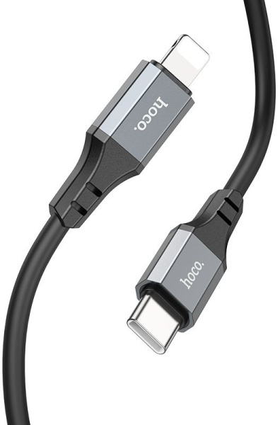 Кабель Hoco X92 Honest PD USB-C-Lightning (m) 3м черный коробка