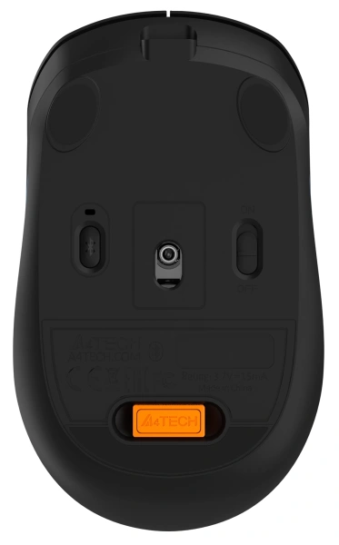 Мышь A4Tech Fstyler FB10C черный/синий оптическая (2400dpi) беспроводная BT/Radio USB (4but)
