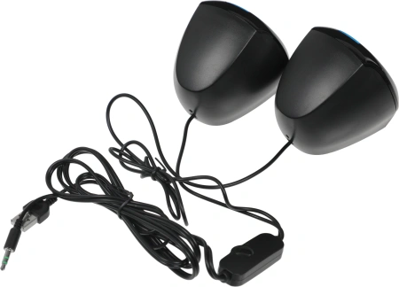 Колонки Sven 150 2.0 черный/синий 5Вт