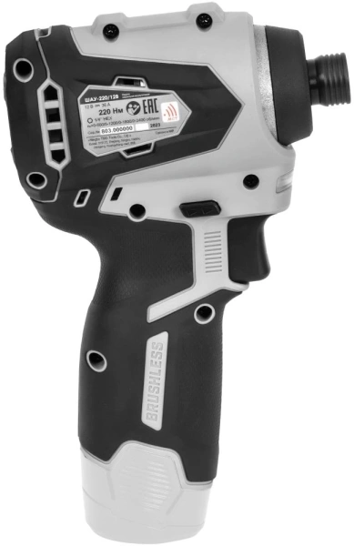 Шуруповерт Интерскол ШАУ-220/12ВЭ аккум. патрон:HEX (803.1.0.70)