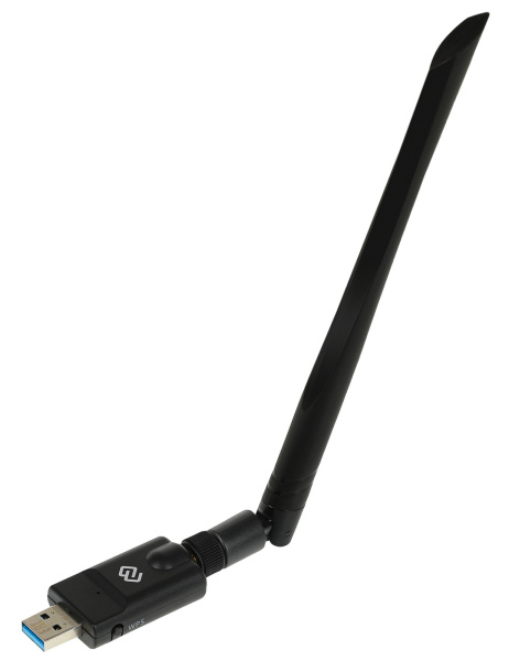 Сетевой адаптер WiFi + Bluetooth Digma DWA-BT5-AC1300E AC1300 USB 3.0 (ант.внеш.съем) 1ант. (упак.:1шт)