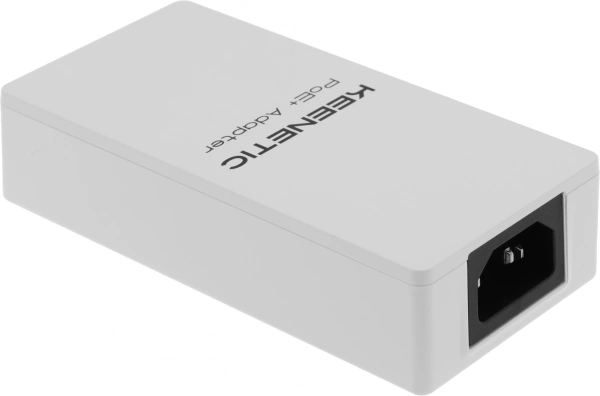 Инжектор PoE+ Keenetic KN-4510 10/100/1000BASE-T 30Вт 100-240В(АС)