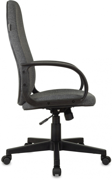 Кресло руководителя Бюрократ CH-808AXSN серый 3C1 крестов. пластик