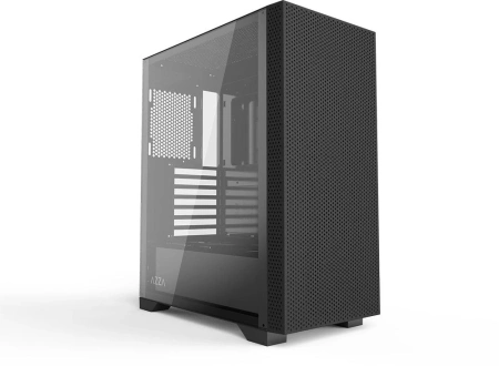 Корпус Azza Celesta F черный без БП ATX 1x120mm 2xUSB2.0 1xUSB3.0 audio bott PSU