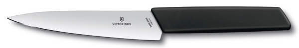 Набор ножей кухон. Victorinox Swiss Modern Cutlery Block (6.7186.63) компл.:6шт черный карт.коробка