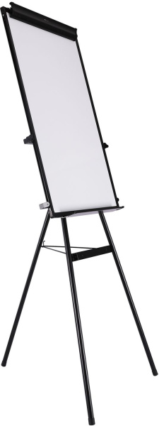 Флипчарт Deli 7892 лак 90x60см на треноге белый с аксессуарами