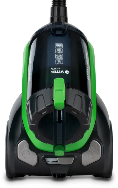 Пылесос Vitek VT-8130 2200Вт черный/зеленый