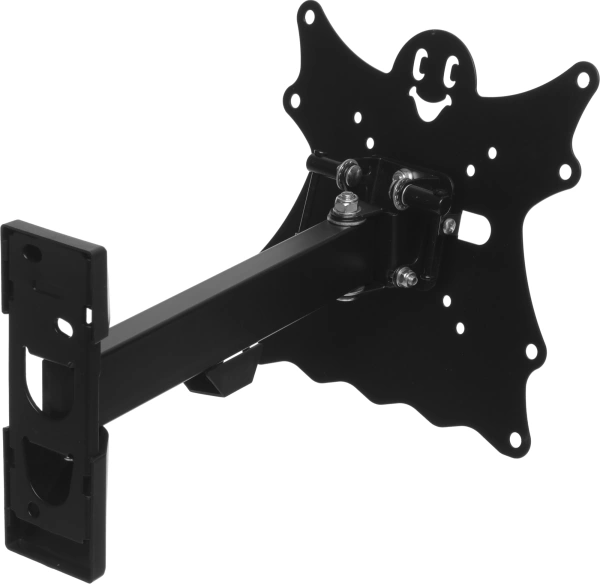 Кронштейн для телевизора Kromax Casper-203 черный 20"-43" макс.30кг настенный поворот и наклон